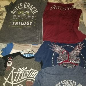 Affliction shirts